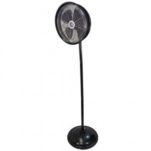 Tall oscillating fan