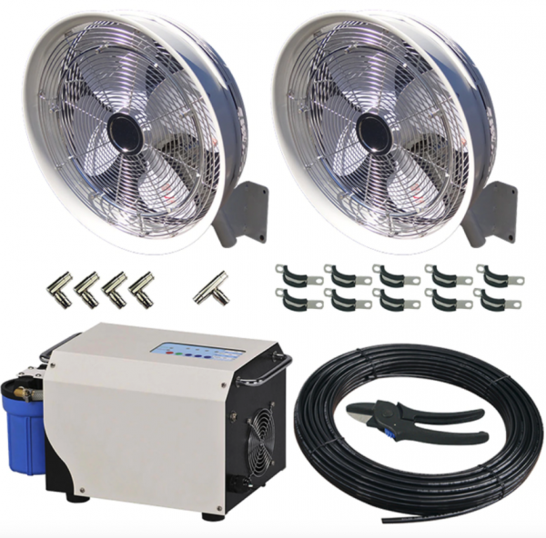 Cool Zone LLC - Two Misting Fan Package 1000PSI